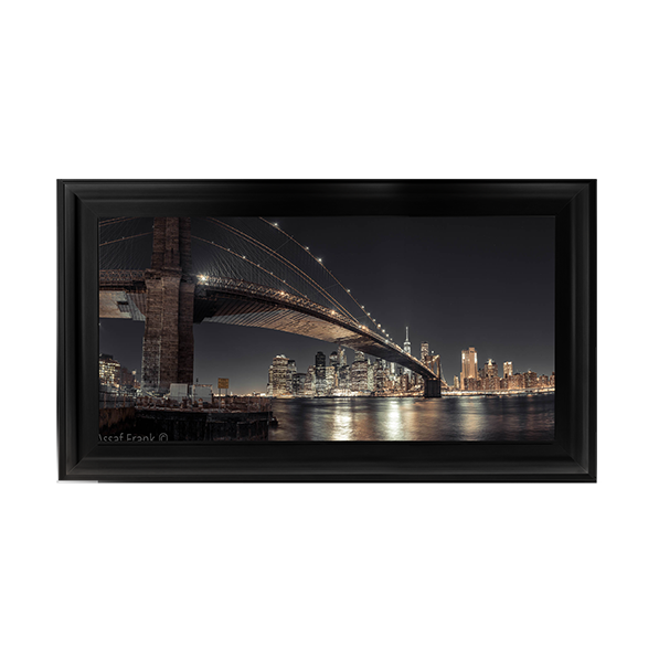 CY060 Brooklyn bridge over East river, Lower Manhattan