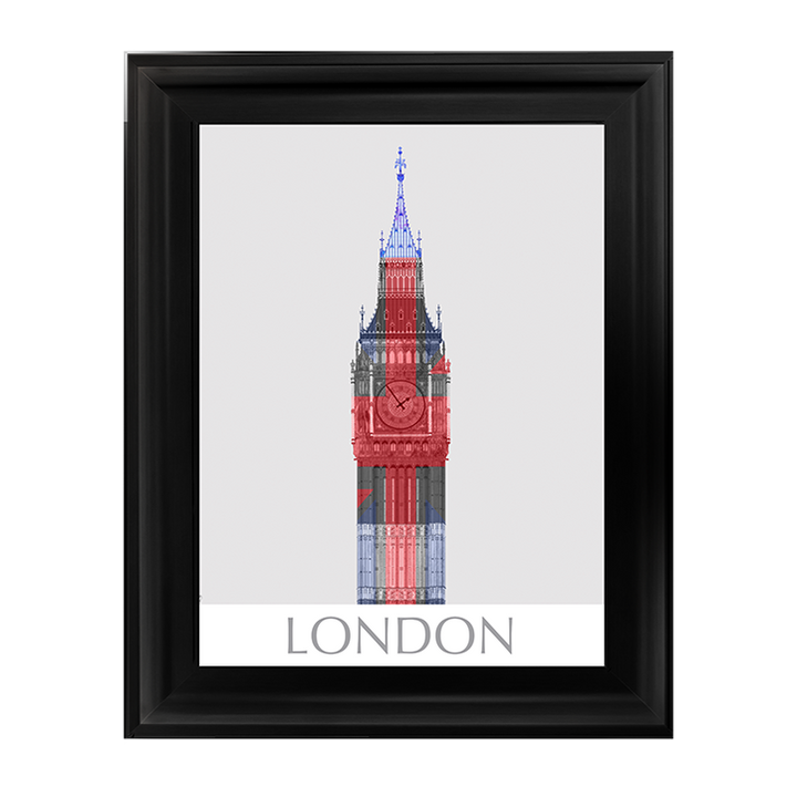 CY051 London Big Ben Union Jack