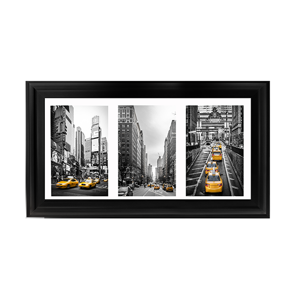 CY067 New York Taxi Triptych