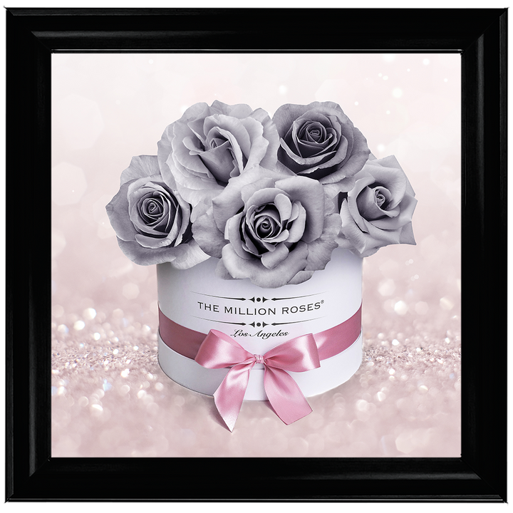 FL084 Grey Flower Box