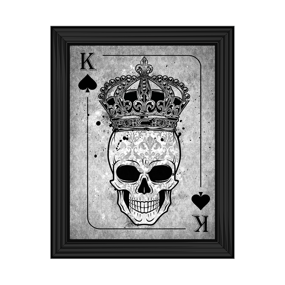 King of Spades Skull