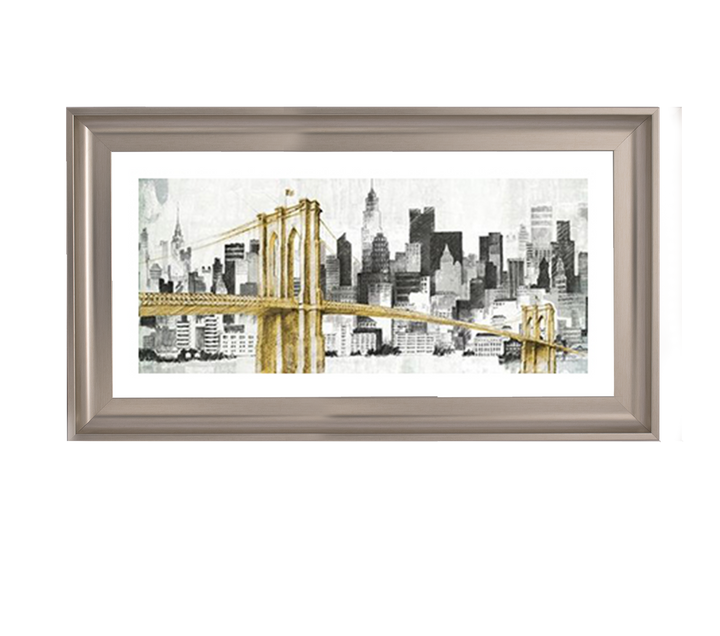 AB055 Brooklyn Bridge abstract