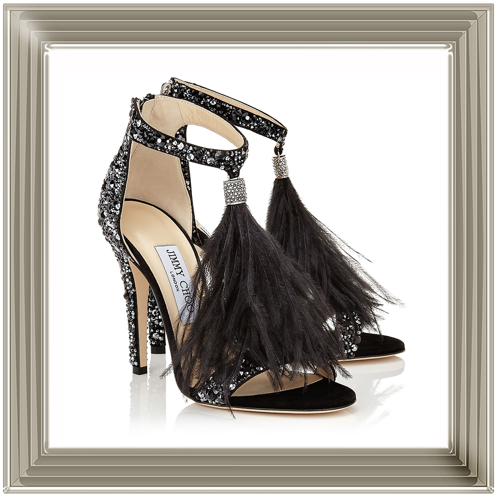 FS048 Black high heels