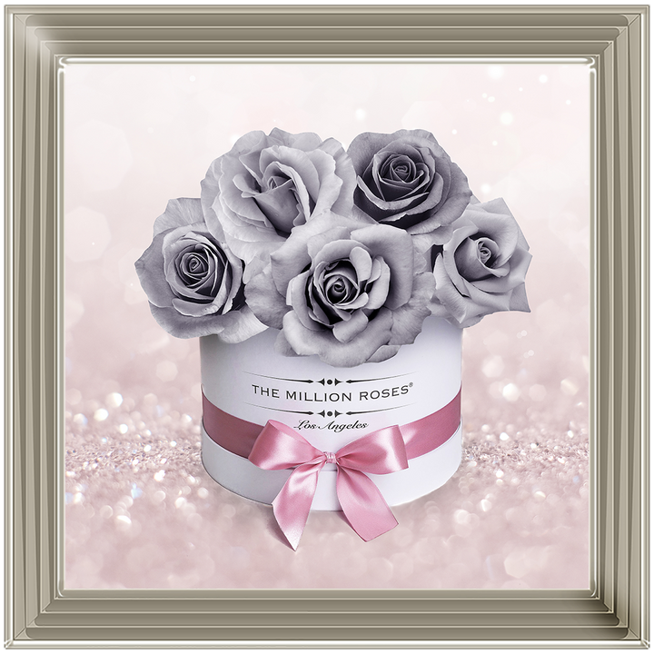 FL084 Grey Flower Box