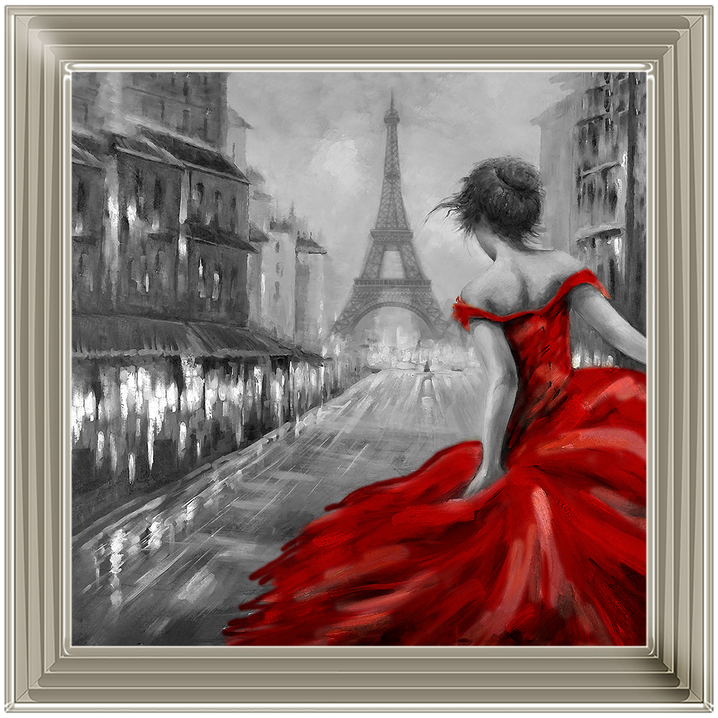 FG144 RED PROM DRESS