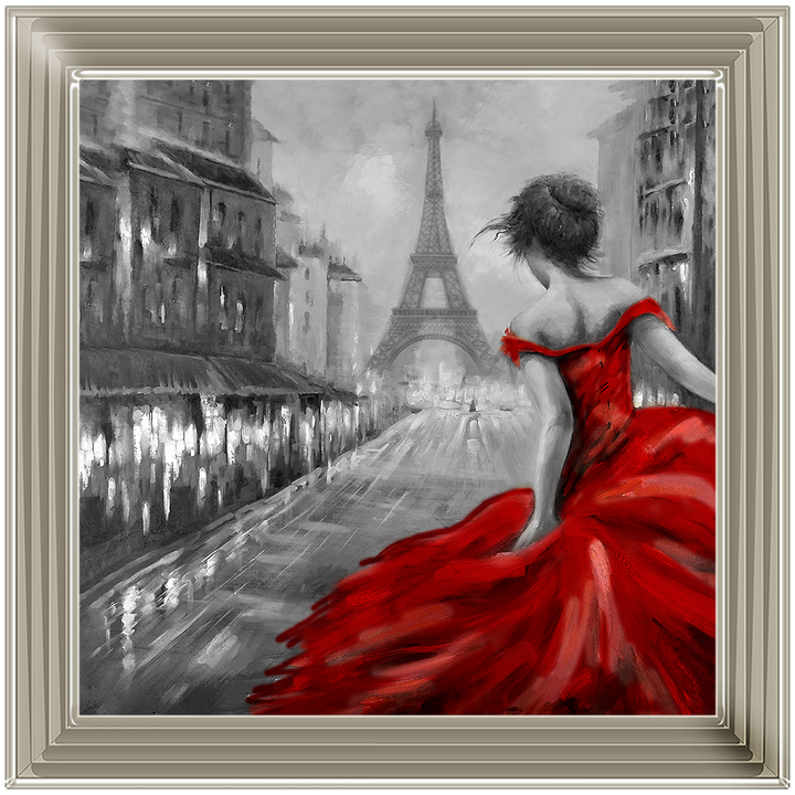 FG144 RED PROM DRESS