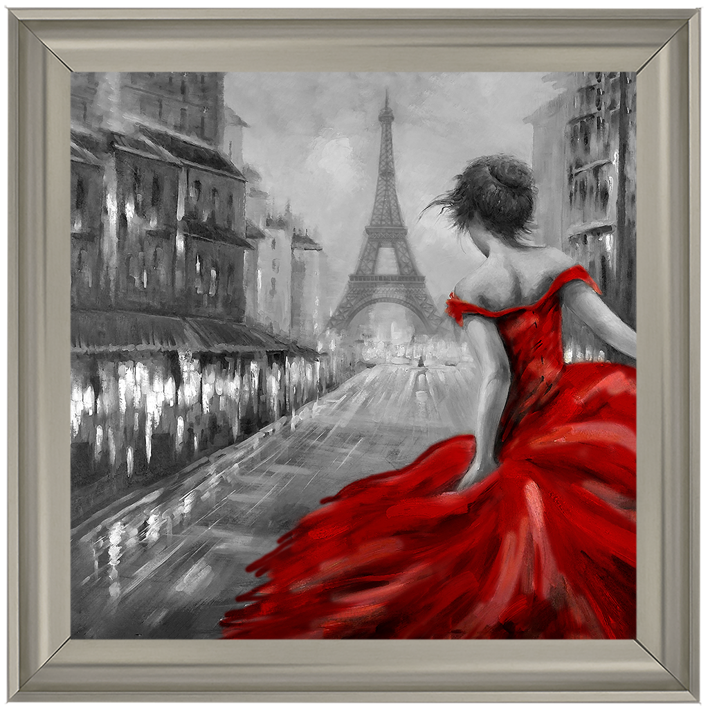 FG144 RED PROM DRESS