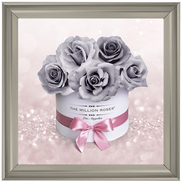 FL084 Grey Flower Box