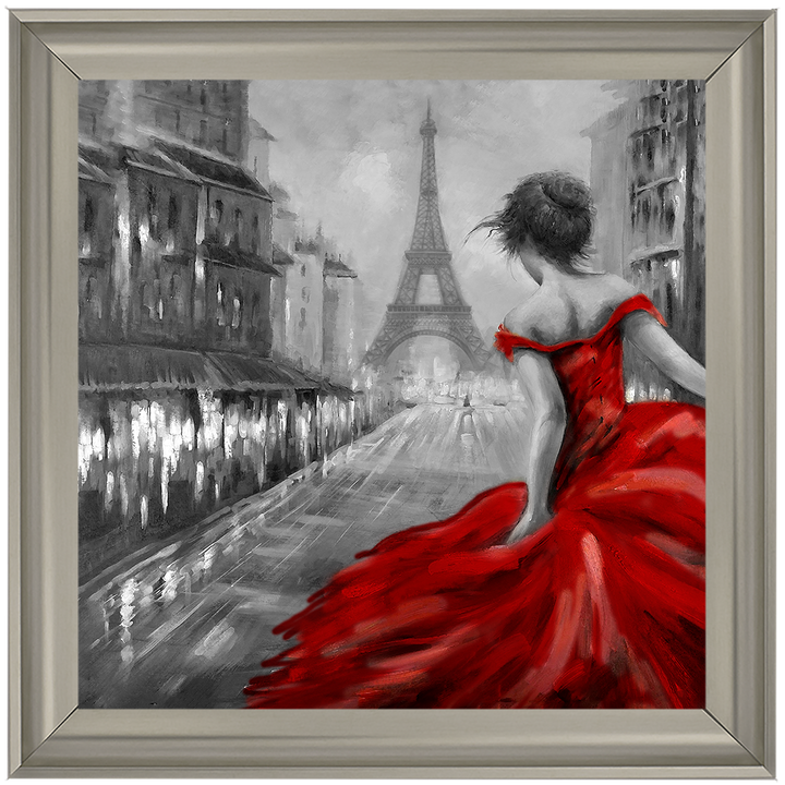 FG144 RED PROM DRESS