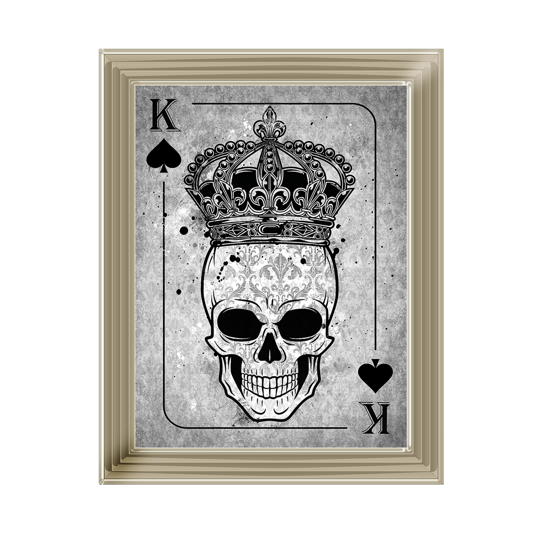 King of Spades Skull