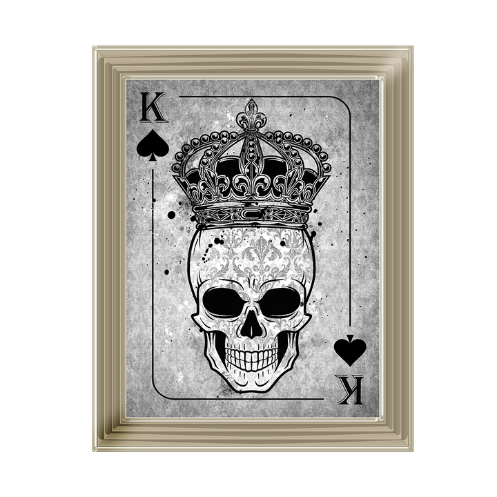 King of Spades Skull