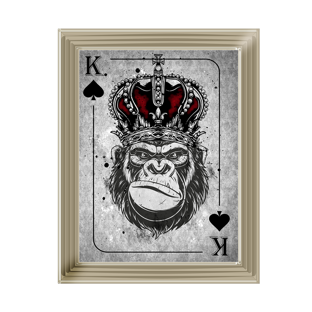 MS180 King of spades Gorilla I