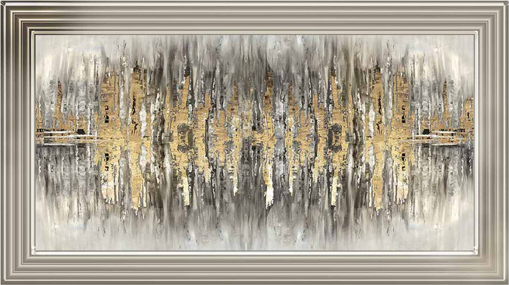 AB532-150 Gold Abstract