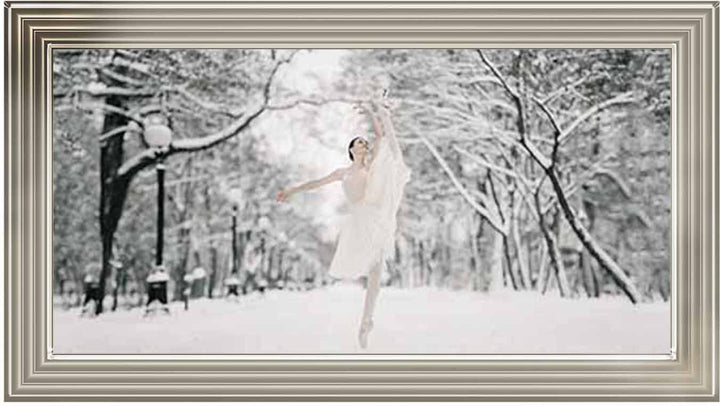 FG739 Ballerina on snow