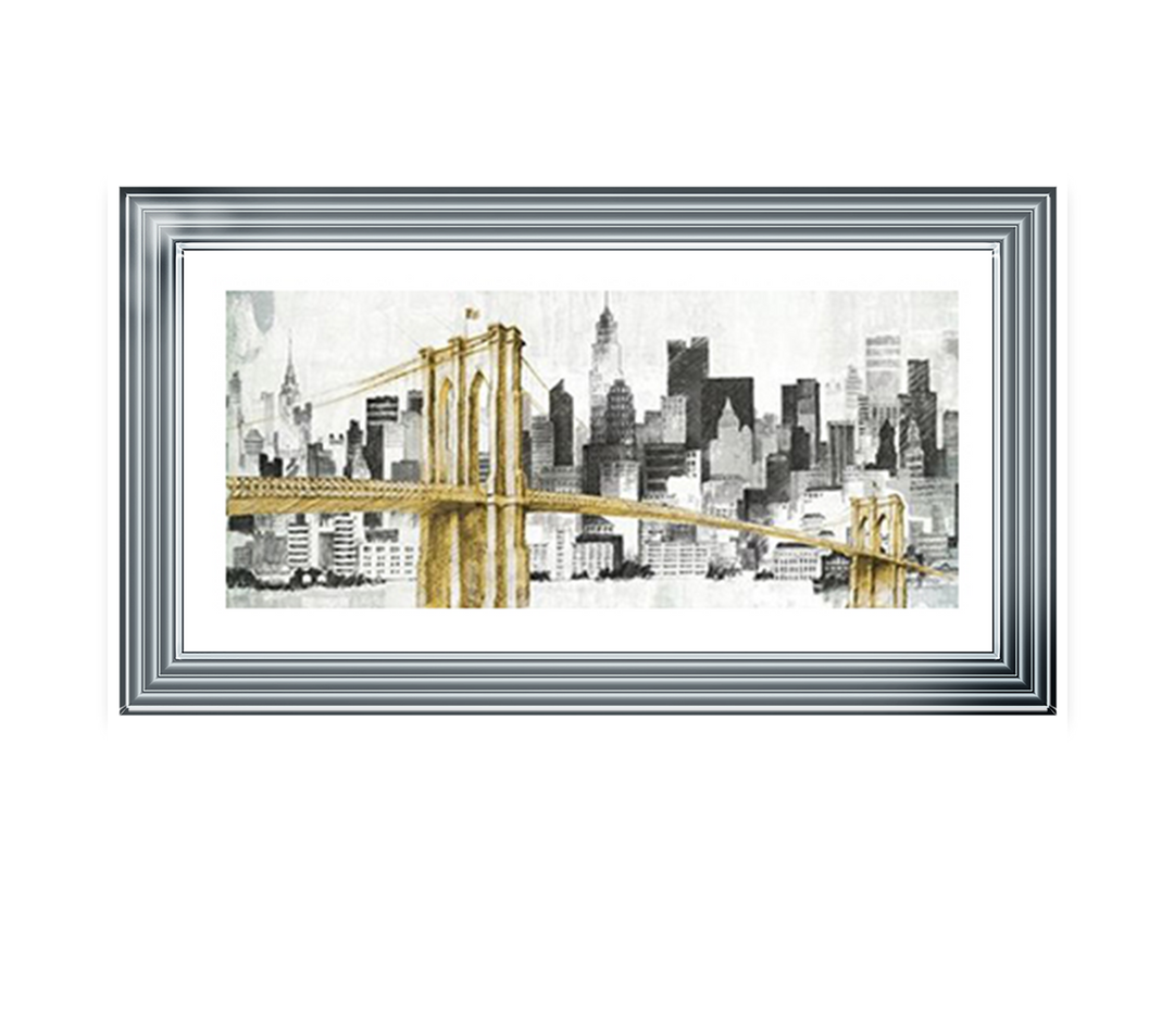 AB055 Brooklyn Bridge abstract
