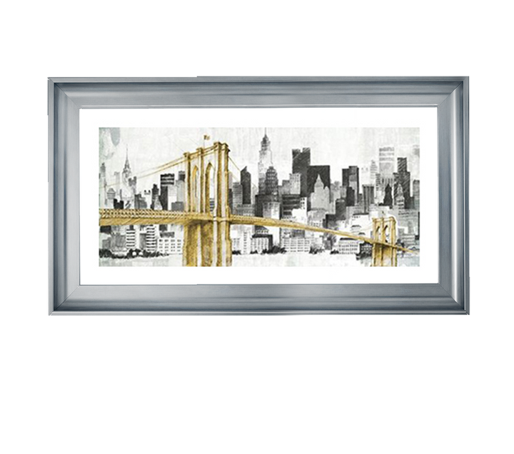 AB055 Brooklyn Bridge abstract