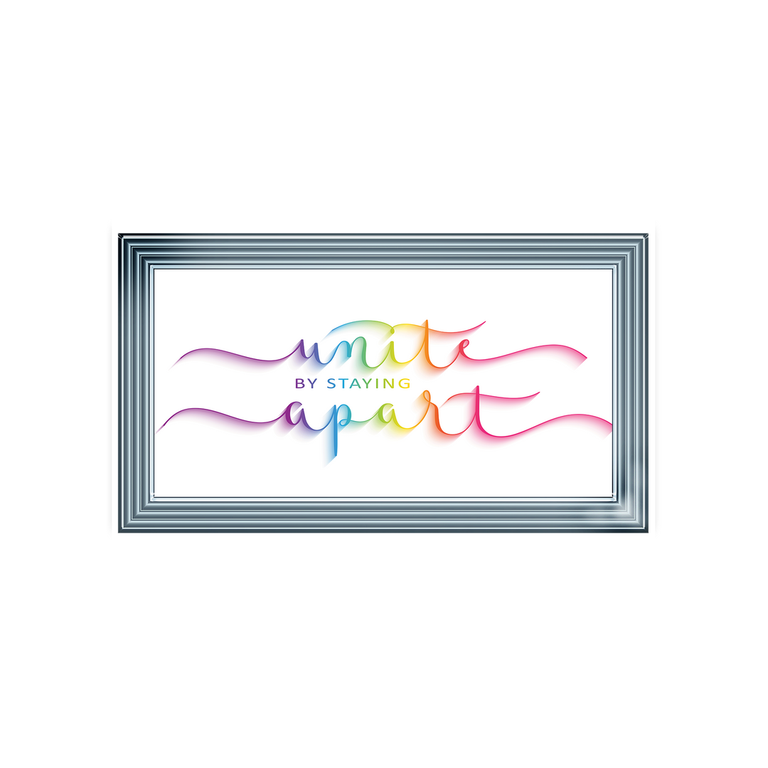 Unite by staying apart