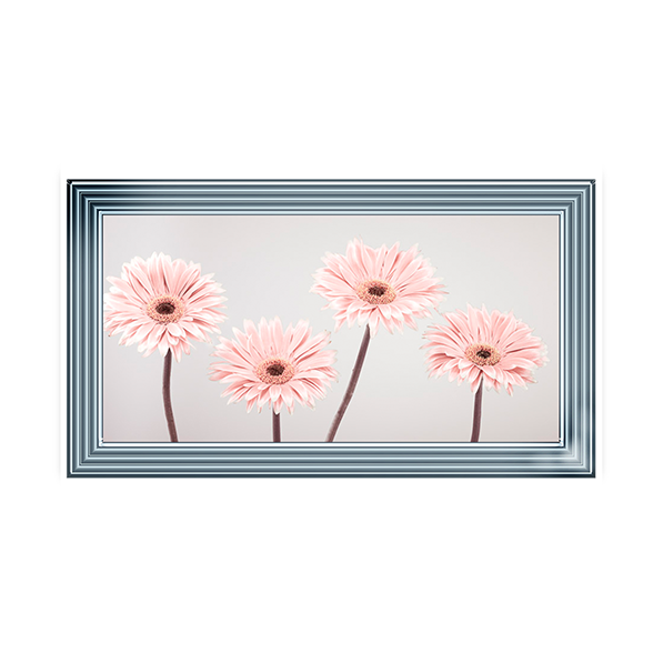 Set of 4 Gerberas nude pink
