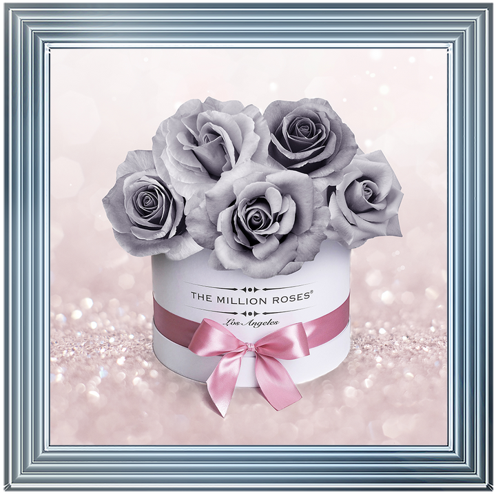 FL084 Grey Flower Box