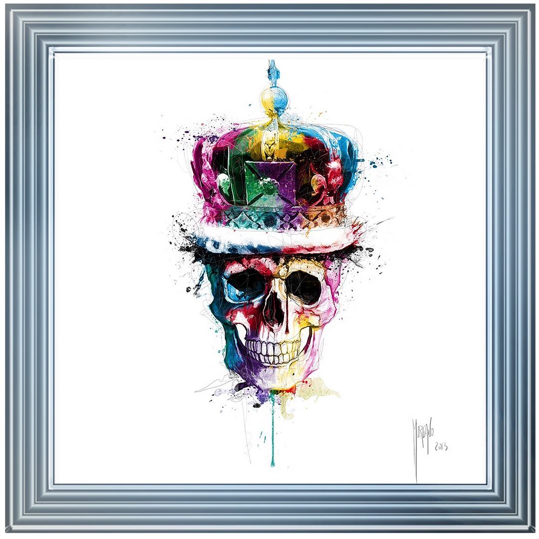 MD007 GOD SAVE THE QUEEN SKULL