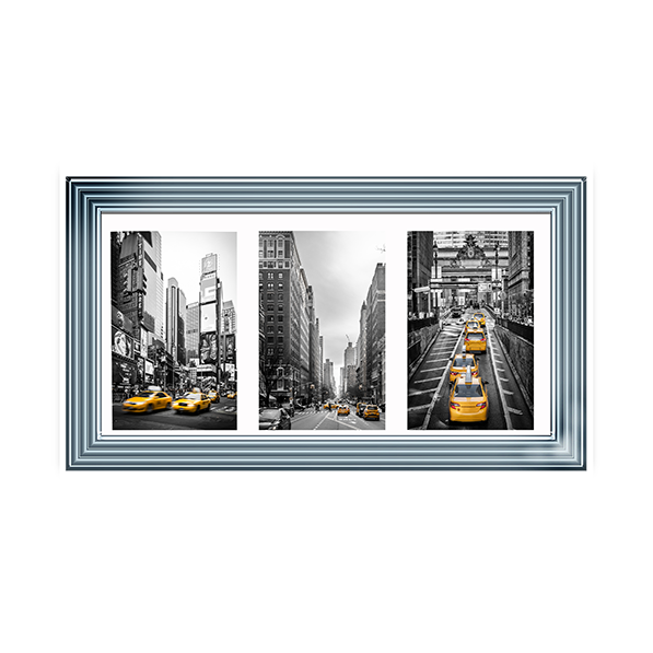 CY067 New York Taxi Triptych