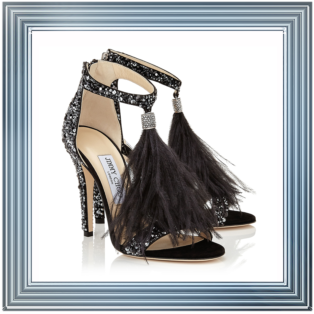 FS048 Black high heels