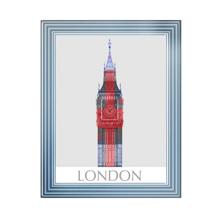 CY051 London Big Ben Union Jack