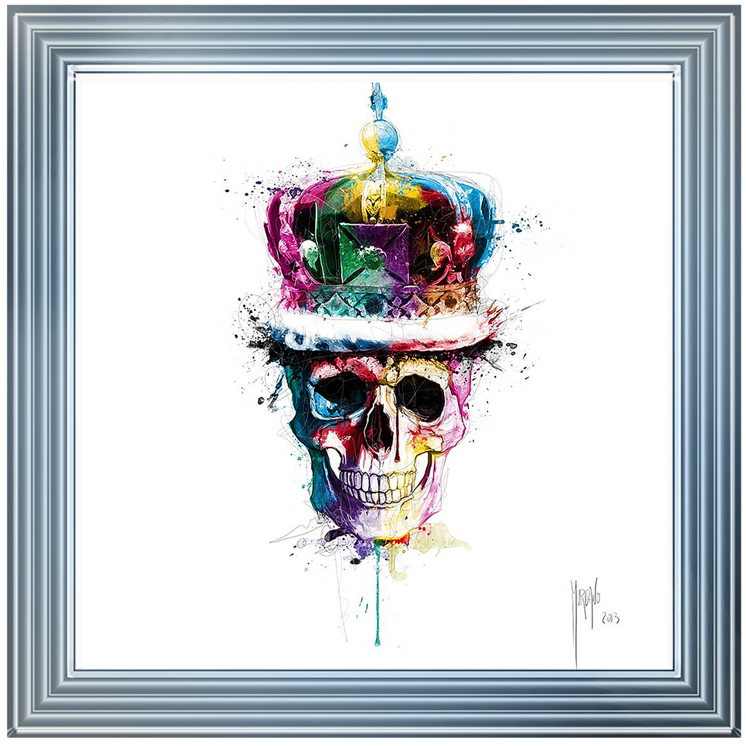 MD007 GOD SAVE THE QUEEN SKULL
