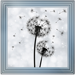 FL010 Dandelion pair