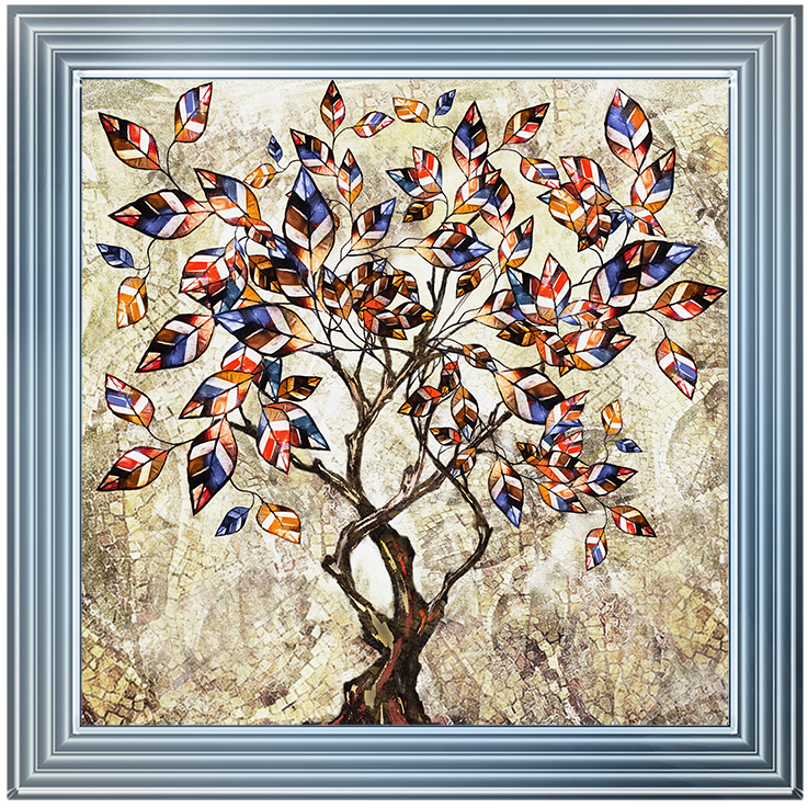 MD038 Stained Glass Tree I
