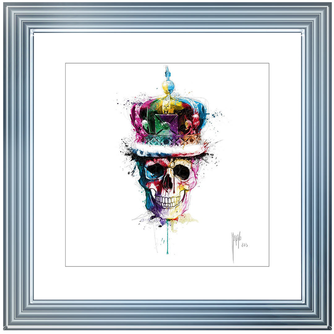 MD007 GOD SAVE THE QUEEN SKULL