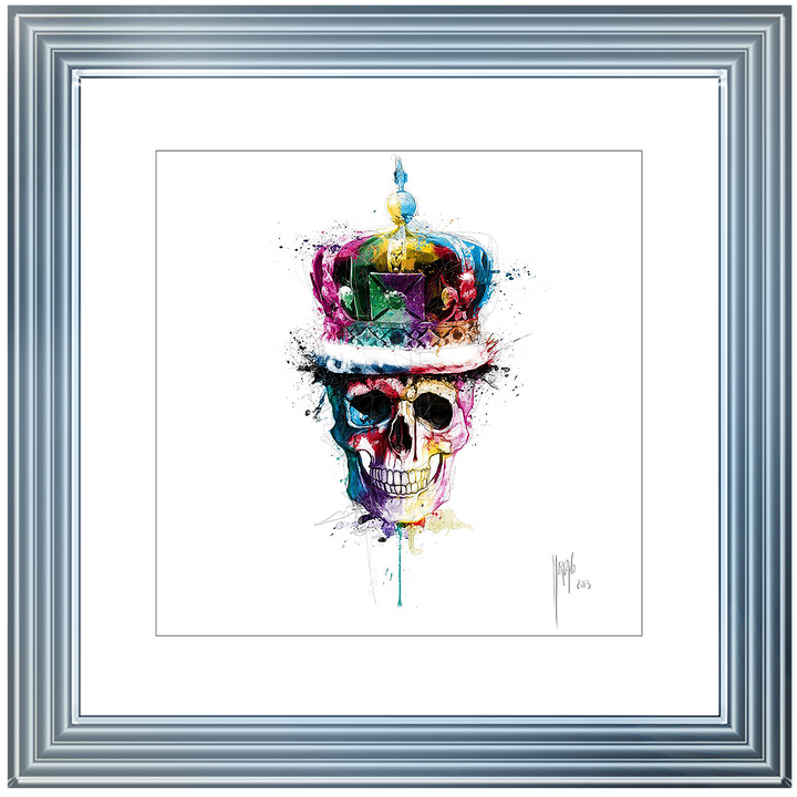 MD007 GOD SAVE THE QUEEN SKULL