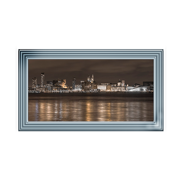 CY045 Liverpool city skyline across the River Mersey II