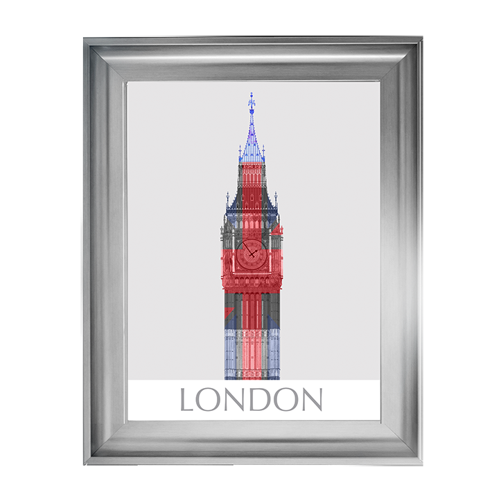CY051 London Big Ben Union Jack