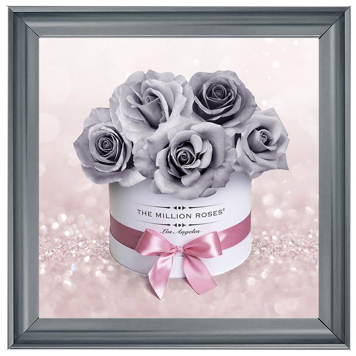 FL084 Grey Flower Box
