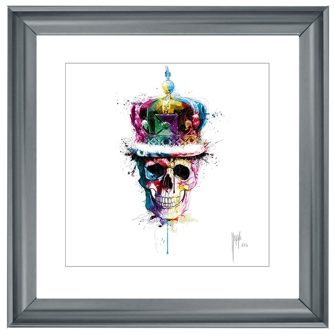 MD007 GOD SAVE THE QUEEN SKULL