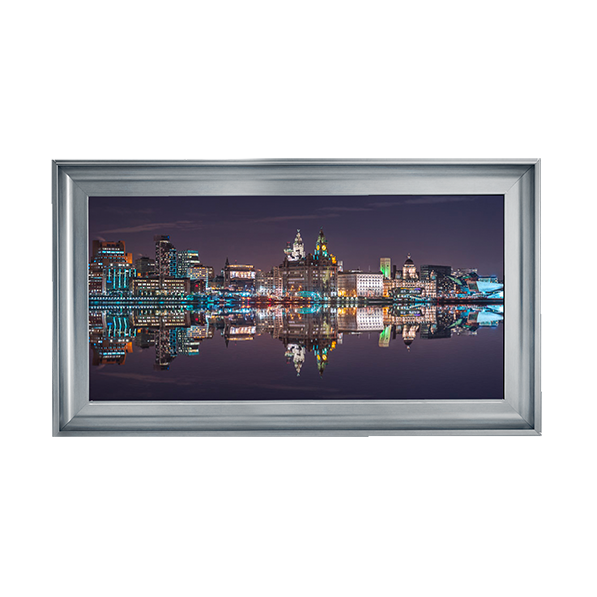 CY044 Liverpool city skyline across the River Mersey