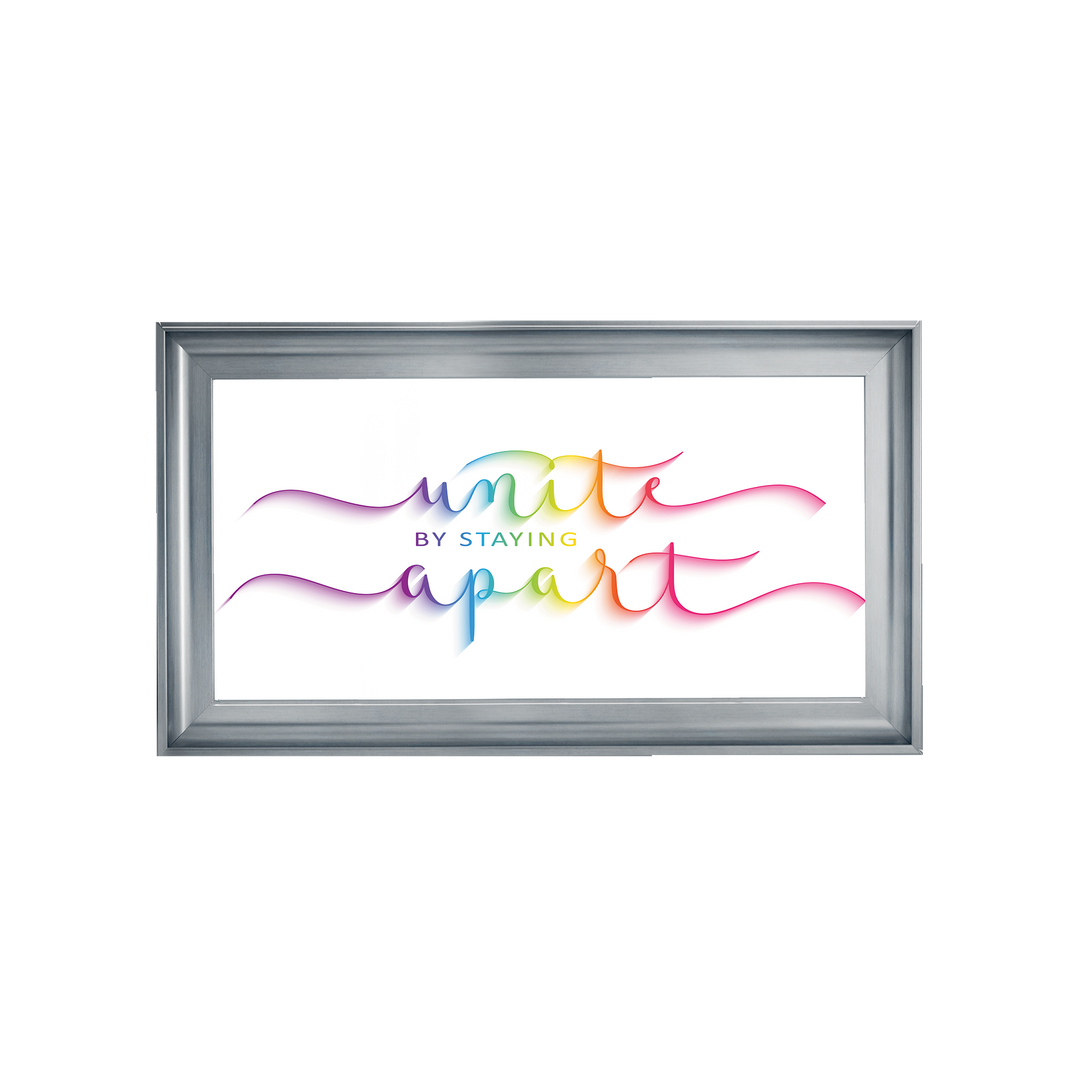 Unite by staying apart