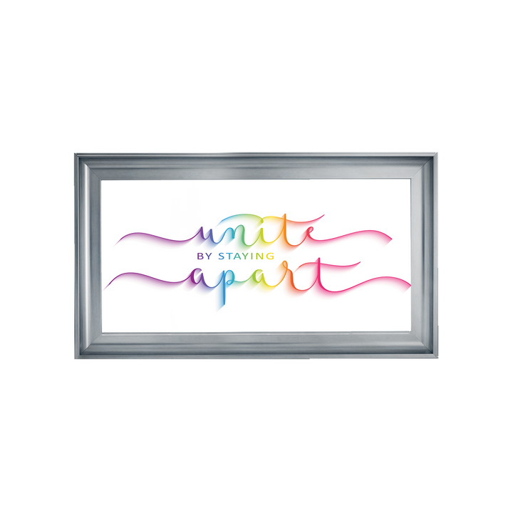 Unite by staying apart
