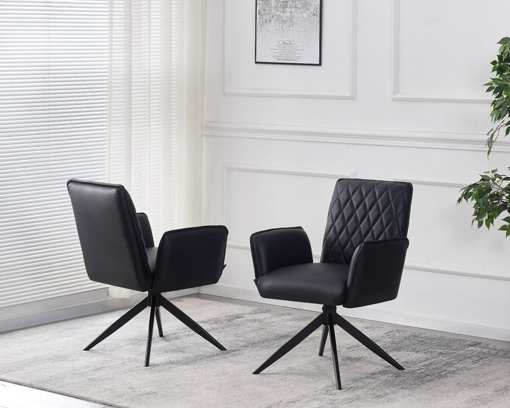 Eclat Chair - Black PU