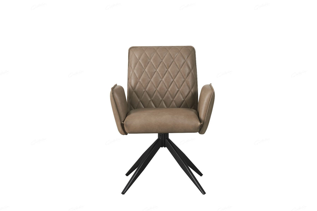 Eclat Chair - Taupe PU