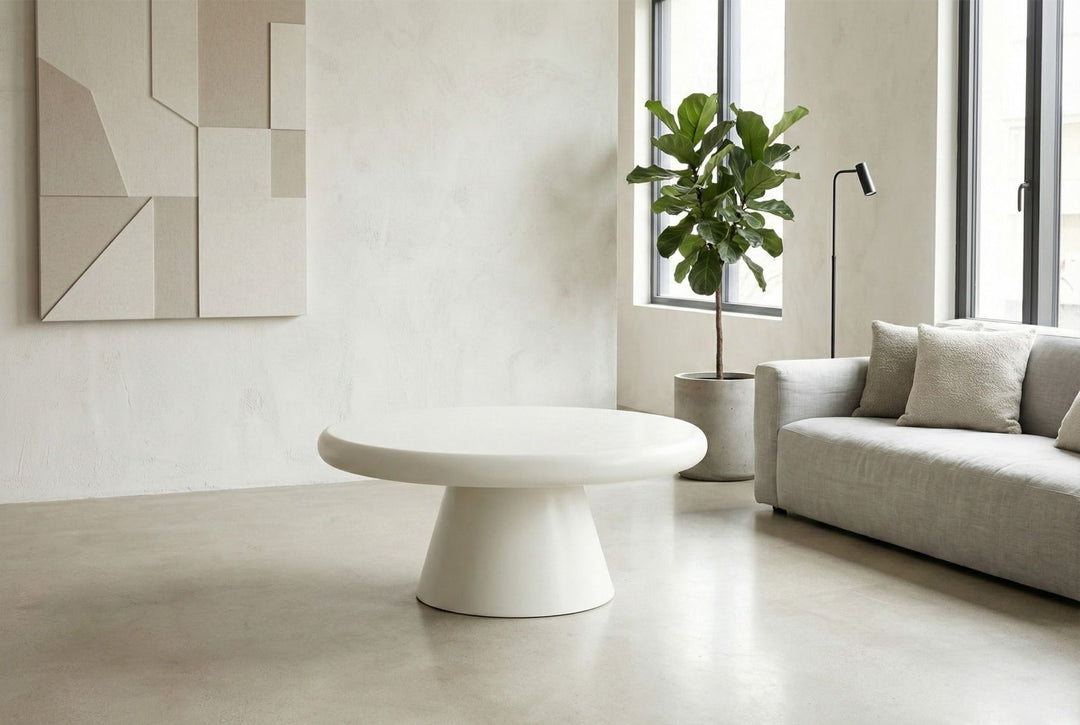 Emilia Coffee & End Tables - White