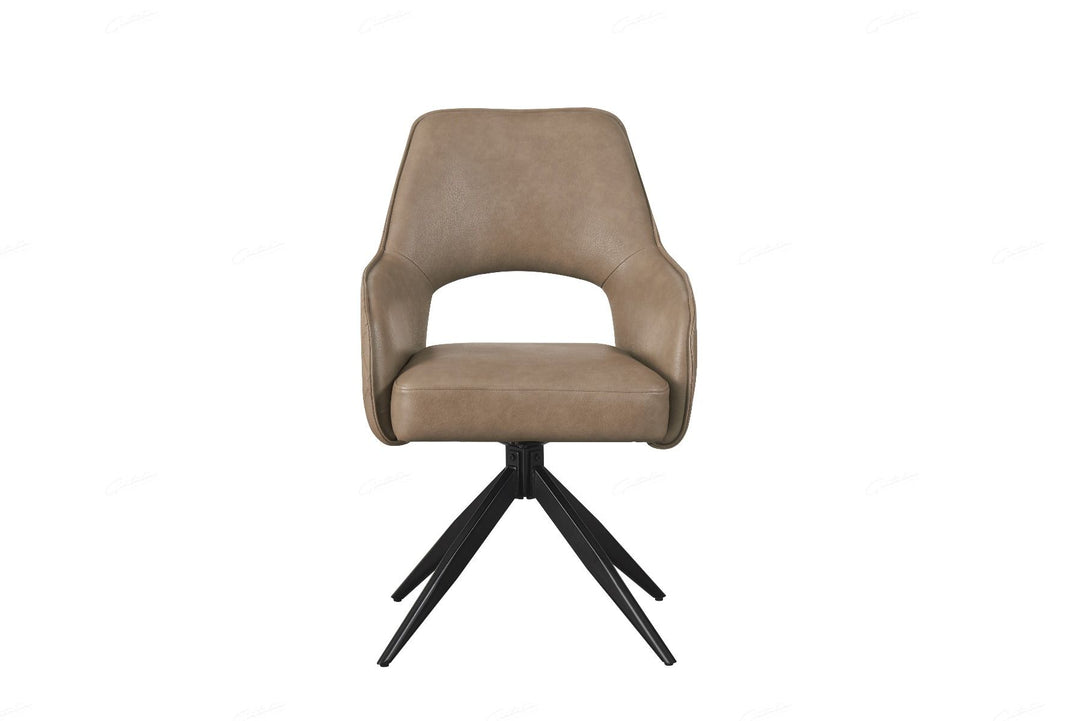 Enrica Chair - Taupe PU