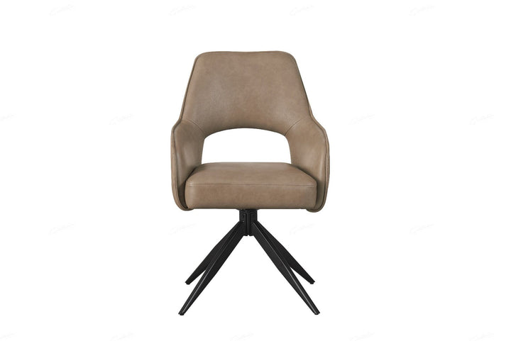 Enrica Chair - Taupe PU