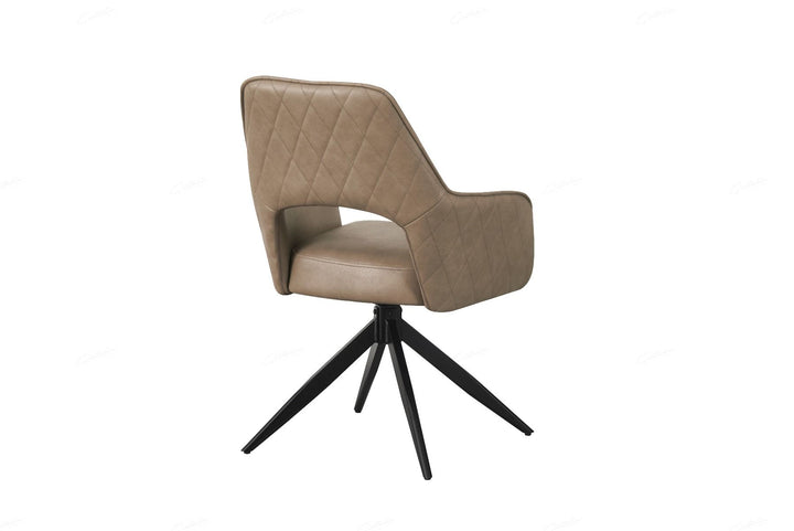 Enrica Chair - Taupe PU