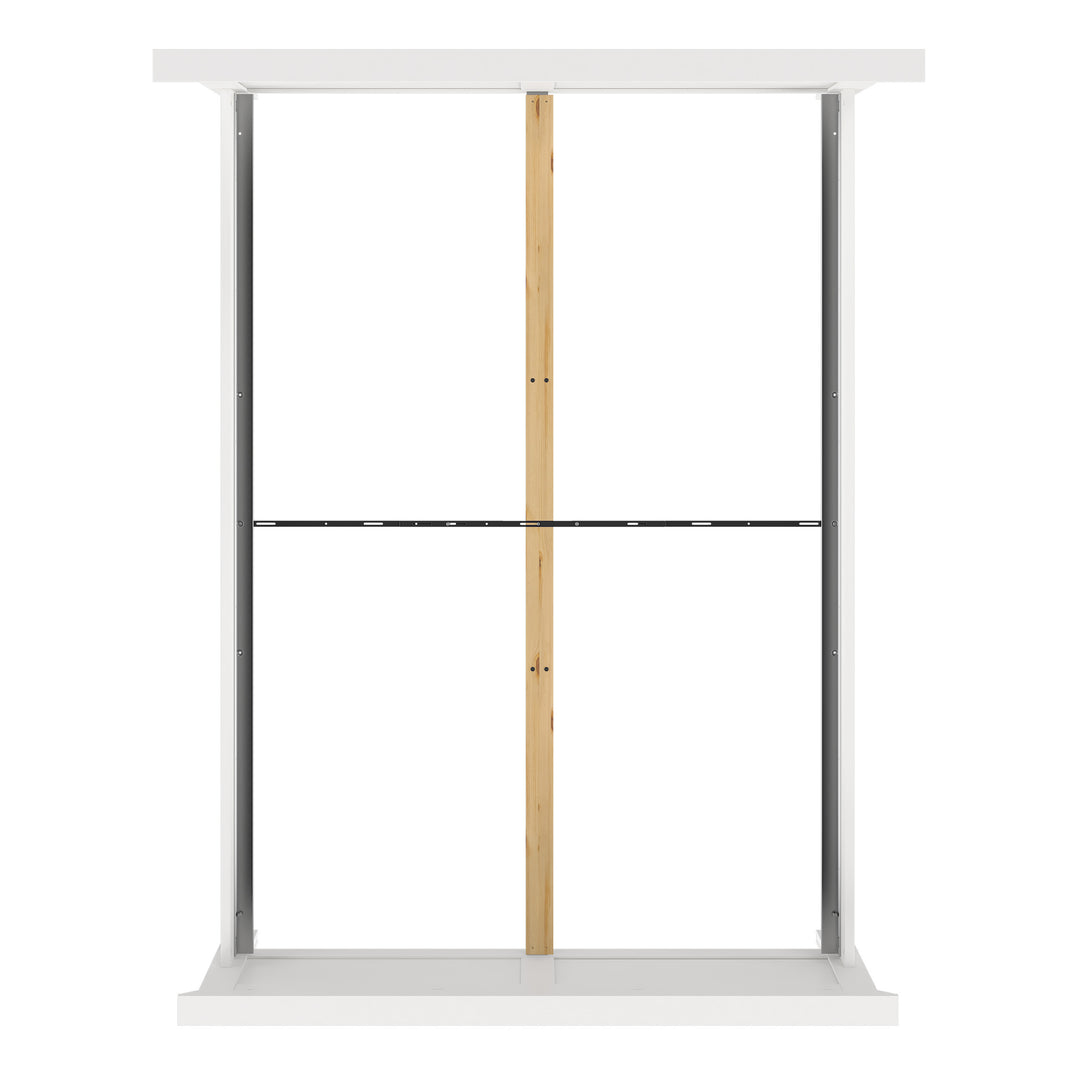 Paris Double Bed Frame 140 x 200cm in White Finish