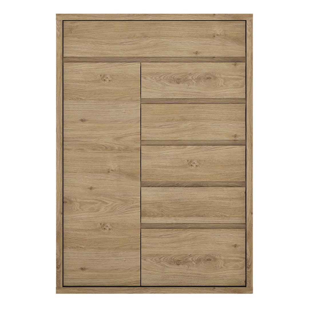 Shetland 1 Door 6 Drawer Cupboard