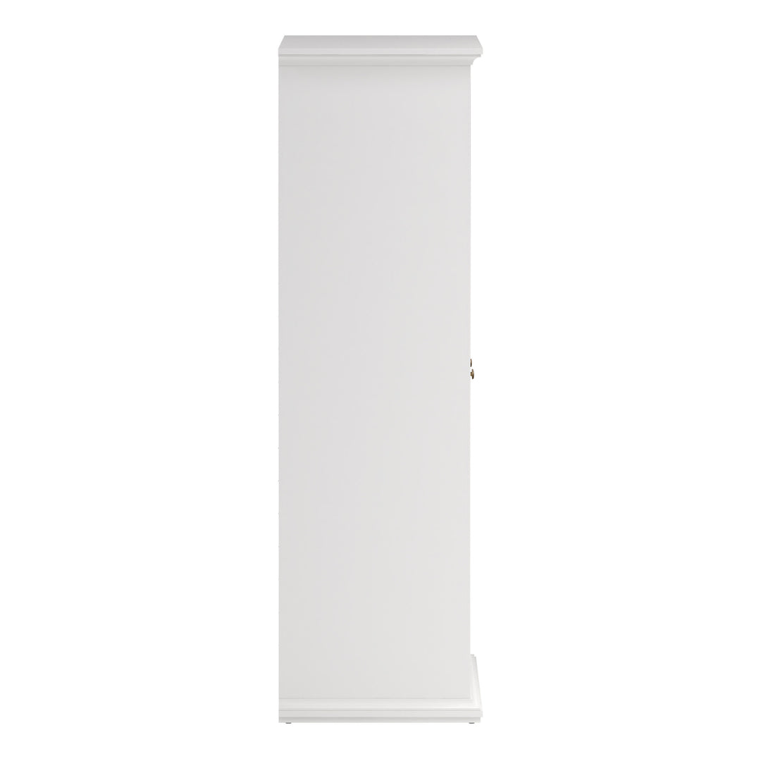 Paris Wardrobe with 3 Doors in White