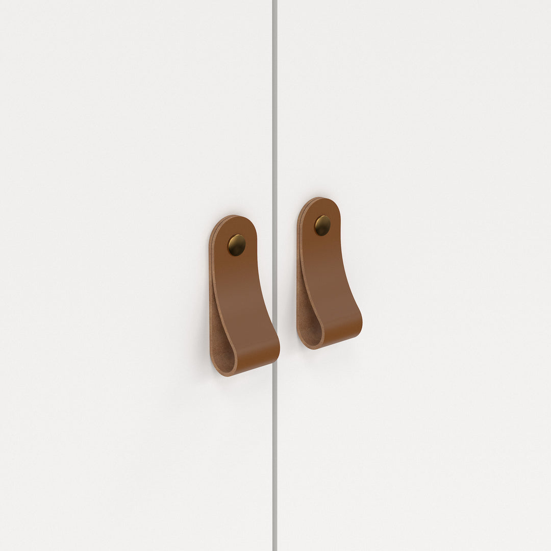 Barcelona Wardrobe with 2 Doors in White