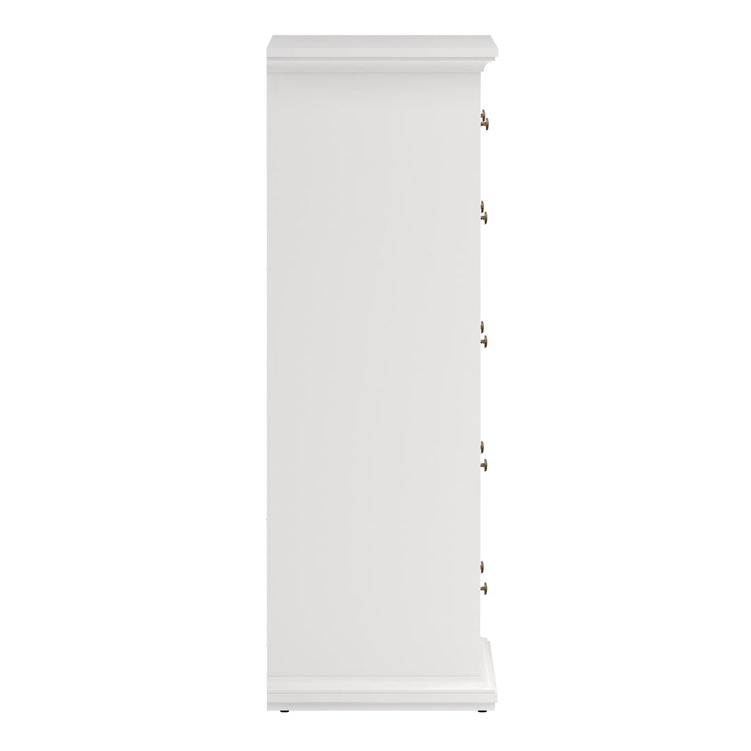 Paris Chest of 6 Drawers in White
